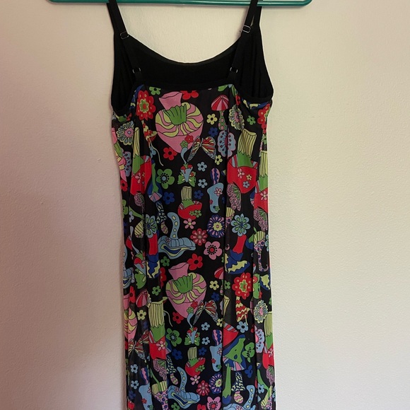 Colorful Mushroom Slip Dress - Picture 2 of 5